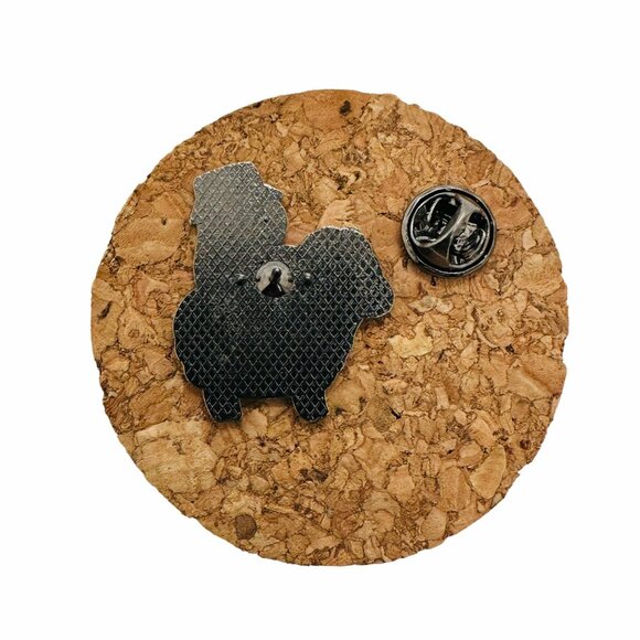 ✨Bubu the guinea pig weaver enamel pin guinea pig weaver for knitters brooch✨ - Picture 3 of 5